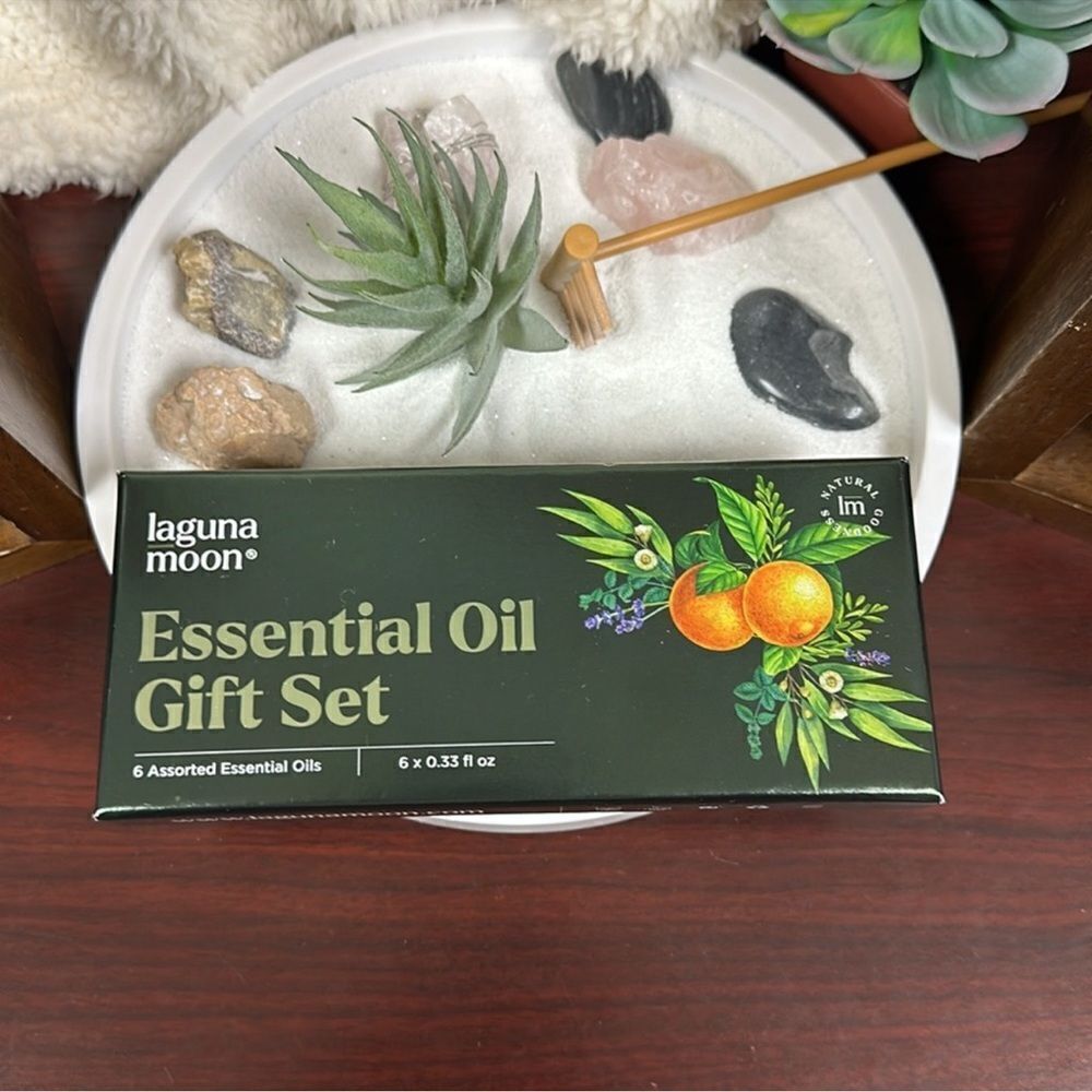 Laguna Moon Natural Goodness 💯 Pure Essential Oil Gift Set of 6 NIP
